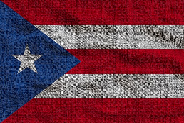 Flaga narodowa Portoryko Tło z flagą Portoryko