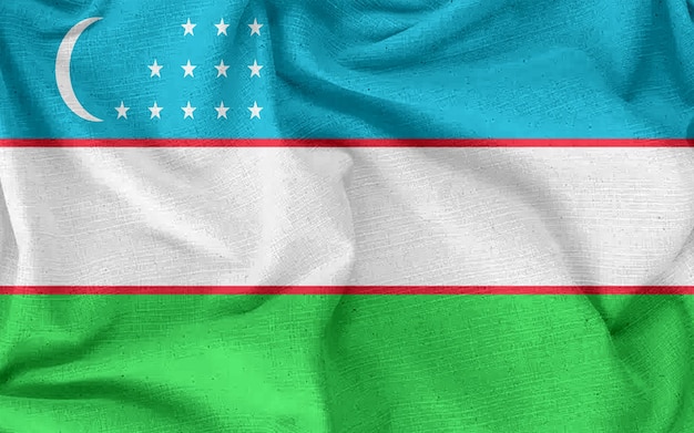 Flaga narodowa Uzbekistanu