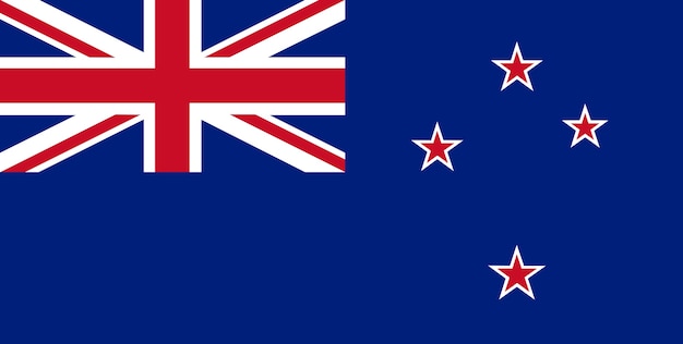 Zdjęcie flaga nowej zelandii