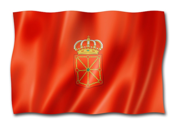 Flaga prowincji Navarra Hiszpania