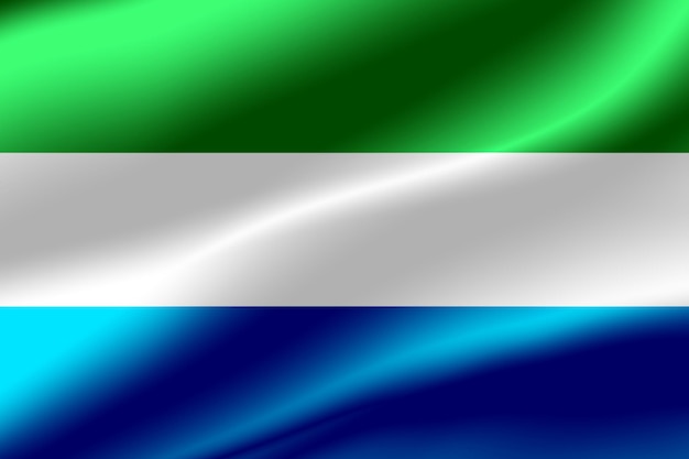 Flaga Sierra Leone jako tło