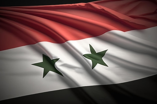 Flaga Syrii, wygenerowana ai