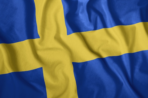 Zdjęcie flaga szwecji