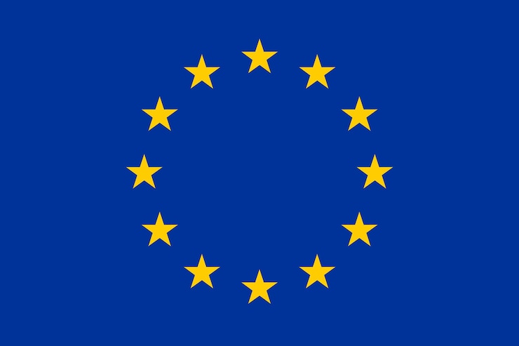 Zdjęcie flaga unii europejskiej