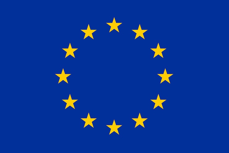 Zdjęcie flaga unii europejskiej