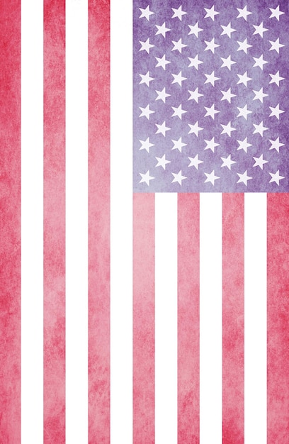 Flaga USA nieczysty