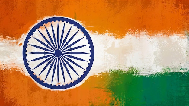 Flaga z napisem "Indianin"