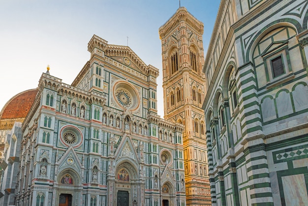Florence Duomo. Bazylika Santa Maria del Fiore w Florencja, Włochy. Katedra we Florencji
