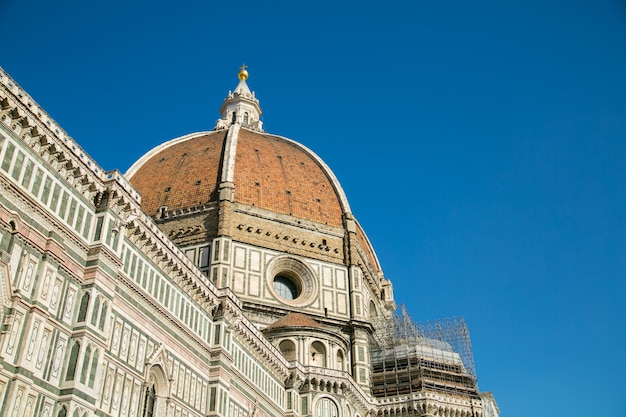 Florencja katedra duomo architektura punkt orientacyjny kopuła we Włoszech.