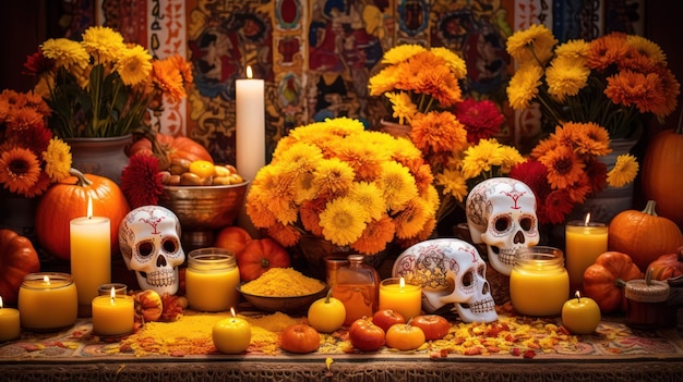 Folklor i tradycja podczas obchodów Dia de los Muertos