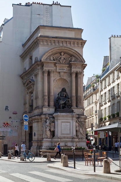 Fontaine Moliere w Paryżu