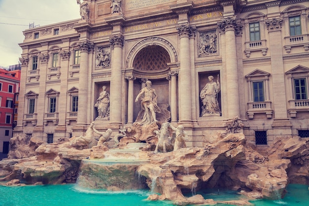 Fontanna di Trevi Fontana di Trevi w Rzymie, Włochy