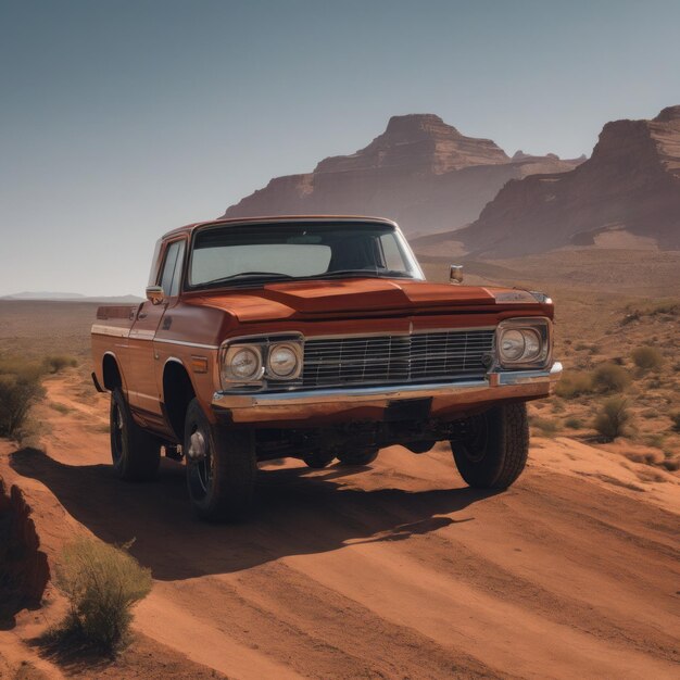 Zdjęcie ford pickup classic ford pickup czerwony chevrolet pickup