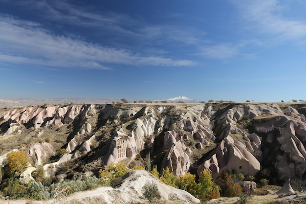 Formacja skalna w Kapadocji Nevsehir Turcja