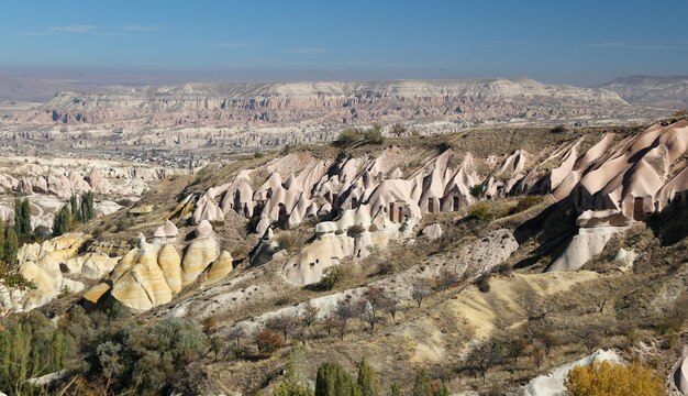 Formacja skalna w Kapadocji Nevsehir Turcja