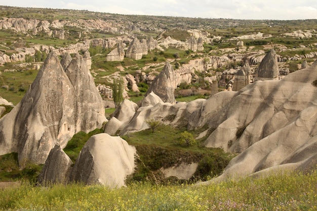 Formacje Geologiczne W Kapadocji Nevsehir Turcja