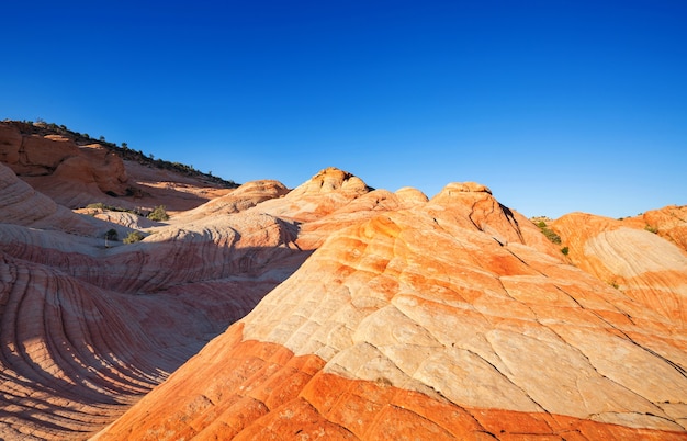 Formacje piaskowca w stanie Utah, USA.