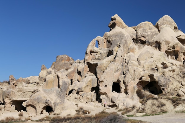 Formacje skalne w Kapadocji Nevsehir Turcja