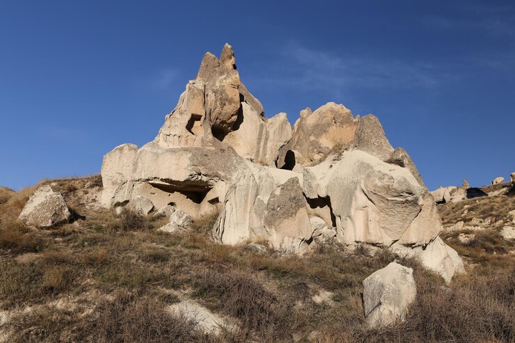 Formacje skalne w Kapadocji Nevsehir Turcja
