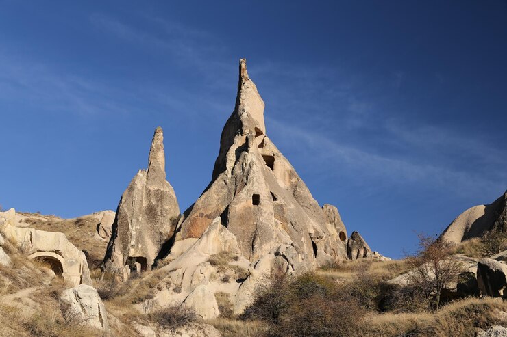 Formacje skalne w Kapadocji Nevsehir Turcja
