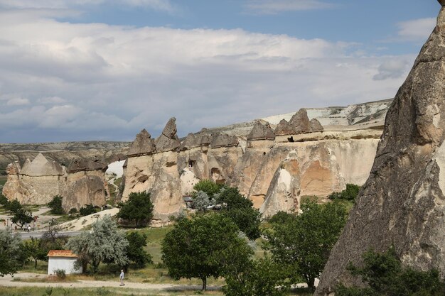 Formacje skalne w Pasabag Monks Valley Kapadocja