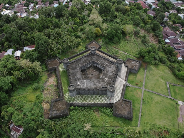 Fort Belgica w Banda Neira Maluku Indonezja