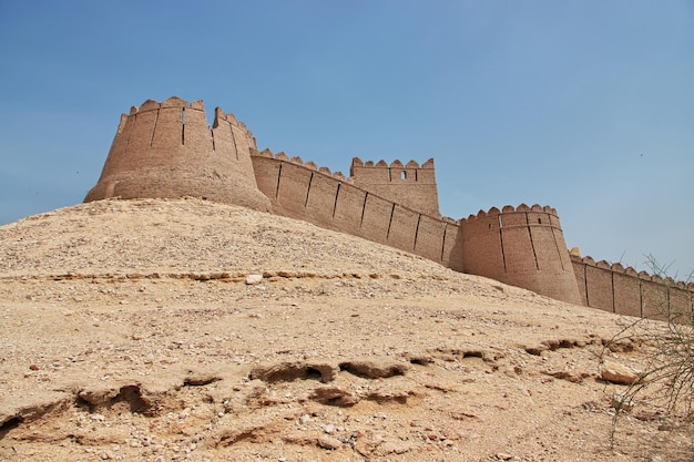 Fort Kot Diji Ahmadabad W Dystrykcie Khairpur W Pakistanie