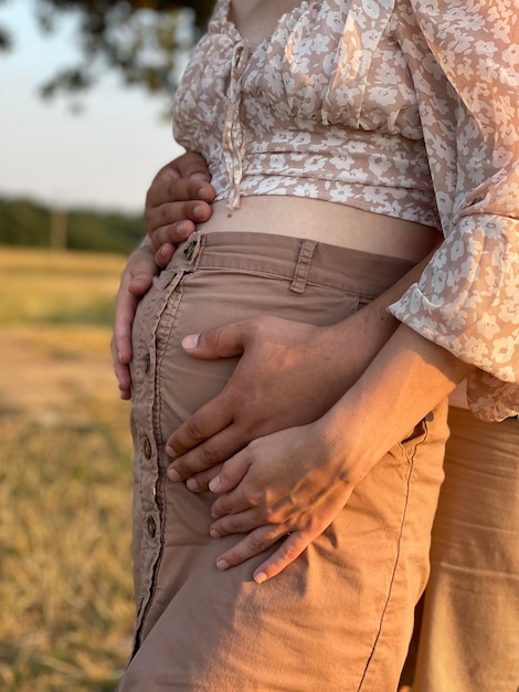 Zdjęcie fotografia ciąży