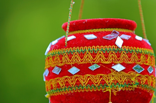 Zdjęcie fotografia festiwalu dahi handi w indiach