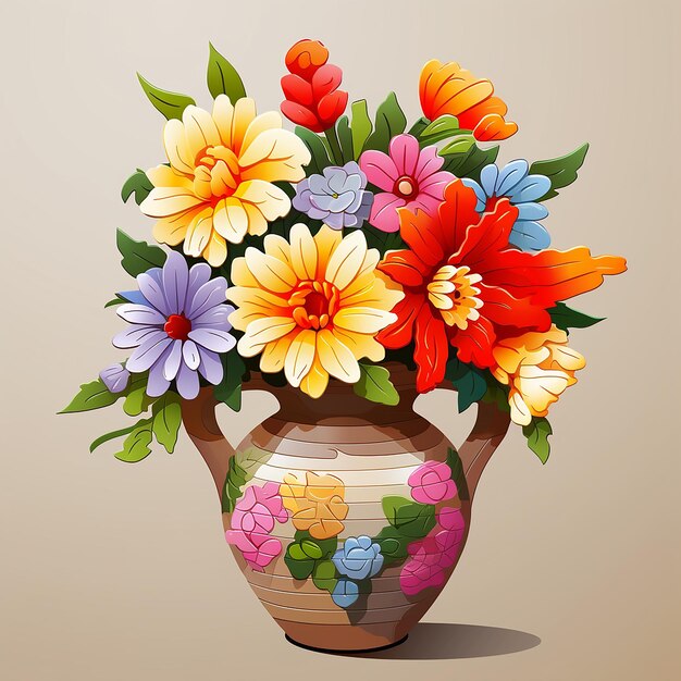 Fotografia kolorowa piękna sztuka kwiatów układ kwiatów dekoracja tapeta ilustracje tła