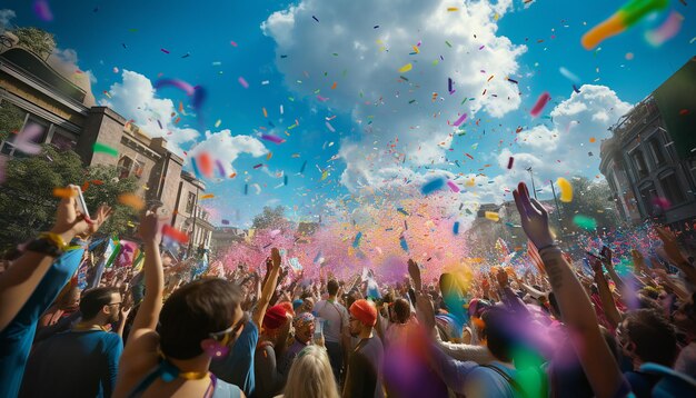 Fotografia obchodów międzynarodowego dnia dumy z festiwalu