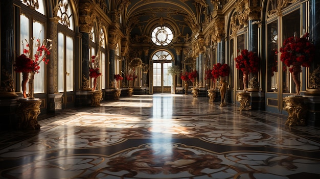 fotografia Pałacu Wersalskiego