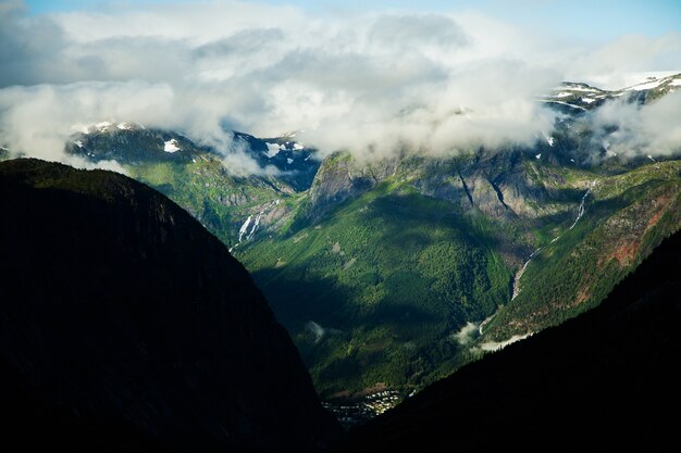 fotografia z krajobrazami i przyrodą w norwegii