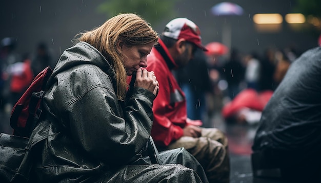 Zdjęcie fotografia z okazji dnia pamięci 911 smutek i tęsknota 11 września dzień patrioty emocjonalna sesja zdjęciowa