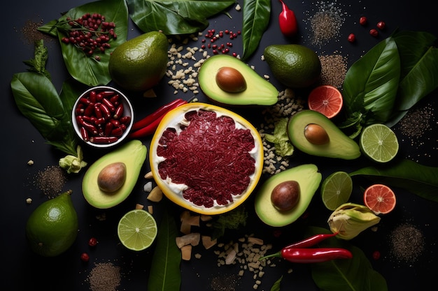 Fotografia żywności Amazonian Superfoods