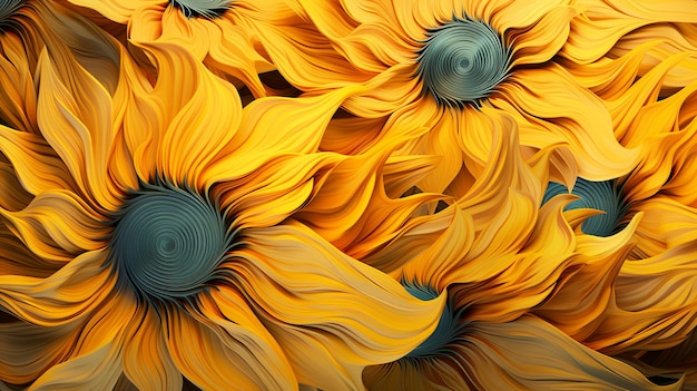 Fotograficzne tło słonecznika