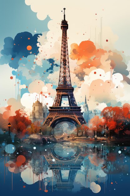 Francja Art Print