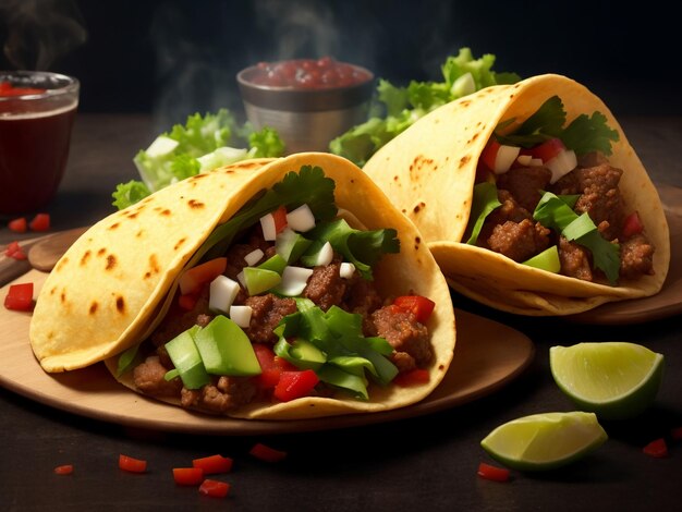 Francuskie tacos pyszne