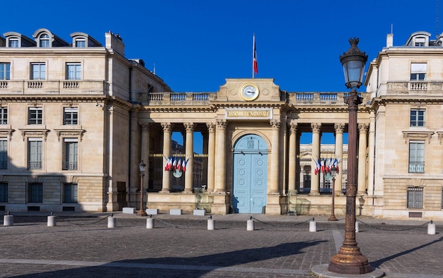 Francuskie Zgromadzenie Narodowe Paryż Francja