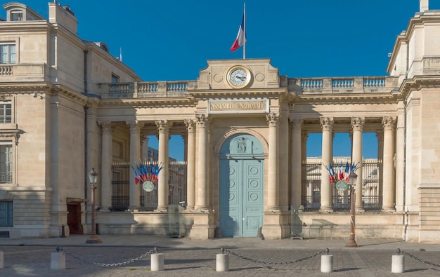 Francuskie Zgromadzenie Narodowe Paryż Francja