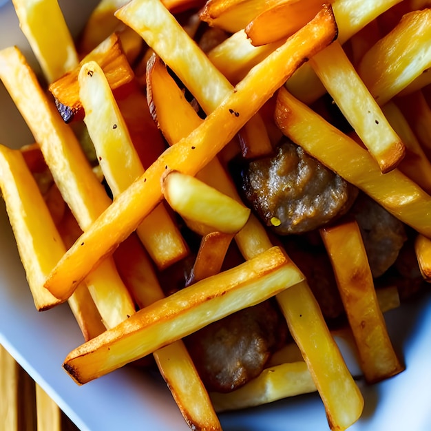 French_fries_this_classic_side_dish_is_often_paired_with_burgers_thin_cut_crispy_and_salted