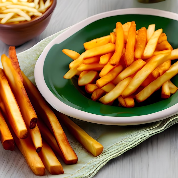 French_fries_this_classic_side_dish_is_often_paired_with_burgers_thin_cut_crispy_and_salted
