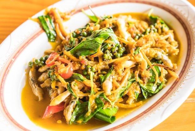 Fried Razor Clams