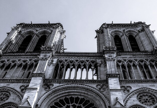 Front Notre Dame de Paris