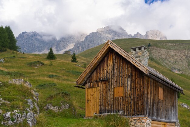 Fuciade Valley w Dolomitach