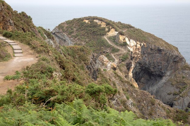 Fucino do Porco Cliff, Galicja, Hiszpania