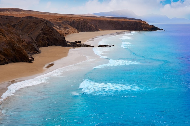 Fuerteventura Plaża La Pared na Wyspach Kanaryjskich