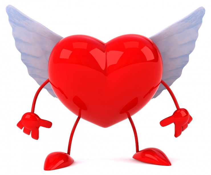 Zdjęcie fun heart - postać 3d