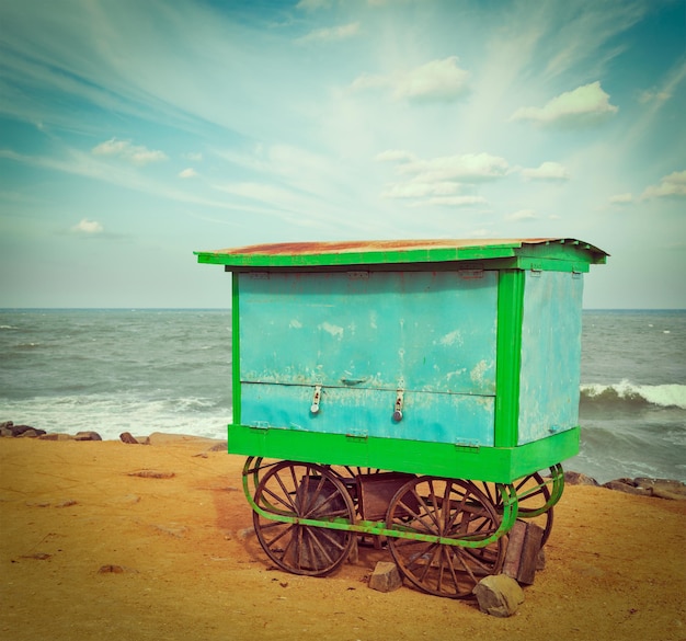 Fura na plaży Tamil Nadu India