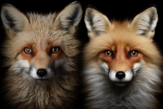 Furry Faces Zbliżenia zwierząt